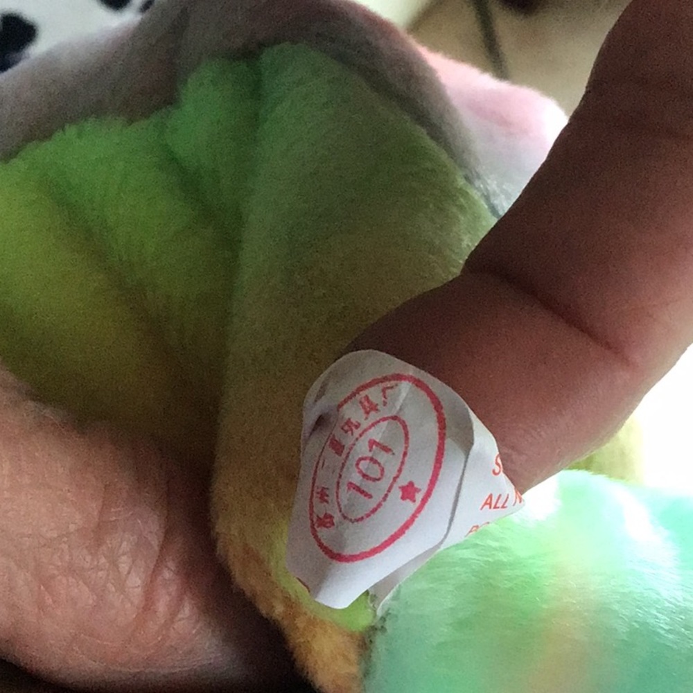 Ty Beanie Baby rare Peace - Picture 6 of 6